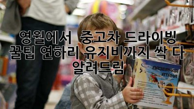 영월에서 🚗 중고차 드라이빙 꿀팁! 연하리 유지비까지 싹 다 알려드림 😉